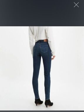 Levi's Dark Blue Skinny Jeans